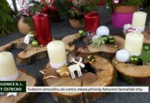 ROUDNICE N.L.: Sváteční atmosféru do centra města přinesly Adventní farmářské trhy