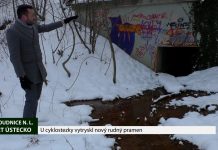 Roudnice n. L.: U cyklostezky vytryskl nový rudný pramen