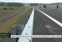 ROUDNICE N.L.: Nově zprovozněná část obchvatu uleví dopravě v centru města