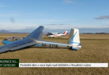 ROUDNICE N.L: Poslední den v roce bylo nad letištěm v Roudnici rušno