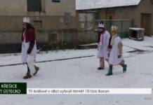 KŘEŠICE: Tři králové v obci vybrali téměř 10 tisíc korun