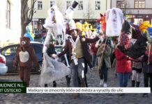 ROUDNICE N. L.: Maškary se zmocnily klíče od města a vyrazily do ulic
