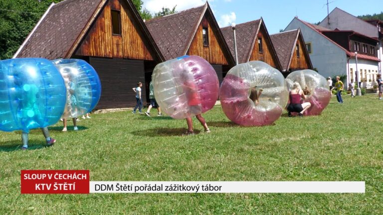 SLOUP V ČECHÁCH: DDM Štětí pořádal zážitkový tábor