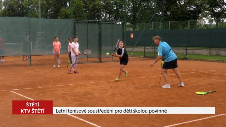 ŠTĚTÍ: Letní tenisové soustředění pro děti školou povinné