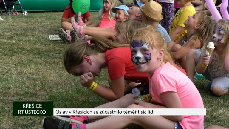 KŘEŠICE: Oslav v Křešicích se zúčastnilo téměř tisíc lidí