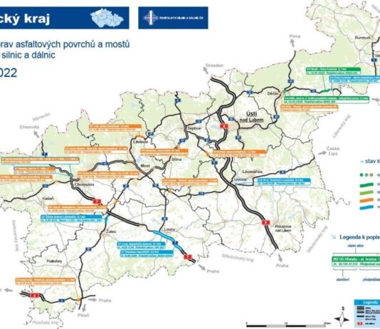 ÚSTECKÝ KRAJ: Plánové opravy pro rok 2022