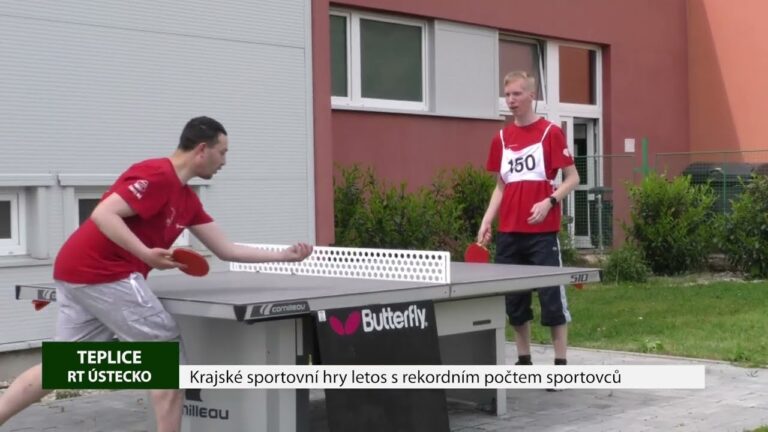 TEPLICE: Krajské sportovní hry letos s rekordním počtem sportovců