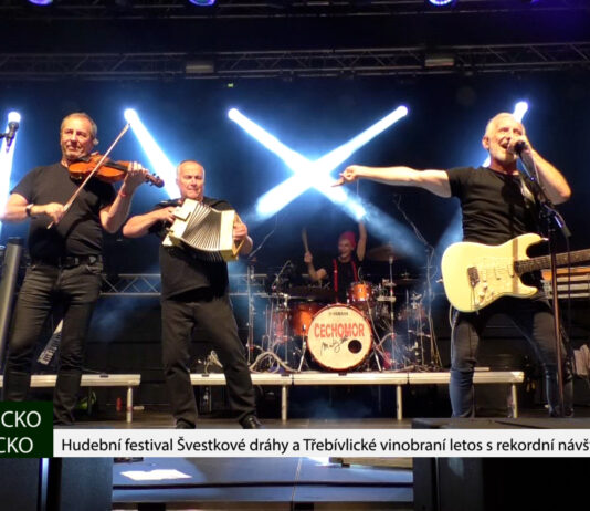 LITOMĚŘICKO: Hudební festival Švestkové dráhy a Třebívlické vinobraní letos s rekordní návštěvností