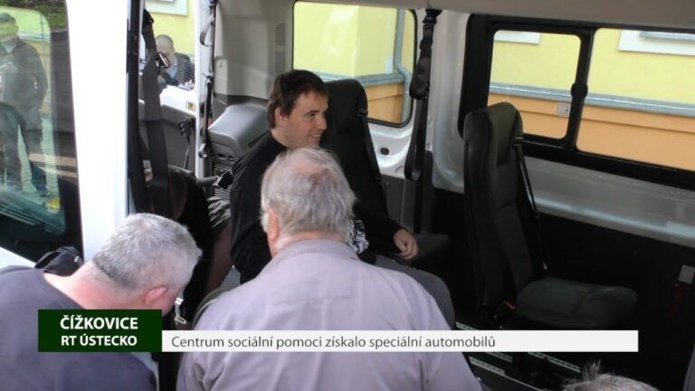 ČÍŽKOVICE: Centrum sociální pomoci získalo speciální automobil