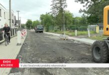 ŠTĚTÍ: V ulici Stračenská probíhá rekonstrukce