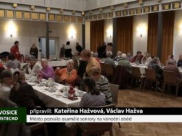 LOVOSICE: Město pozvalo osamělé seniory na vánoční oběd