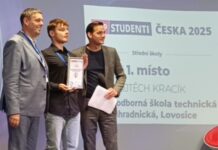 TOP STUDENT Česka 2025 pochází ze Střední odborné školy technické a zahradnické v Lovosicích