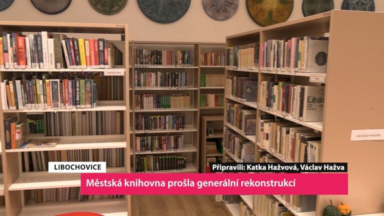 LIBOCHOVICE: Městská knihovna prošla generální rekonstrukcí a opět slouží čtenářům LIBOCHOVICE: Městská knihovna prošla generální rekonstrukcí a opět slouží čtenářům