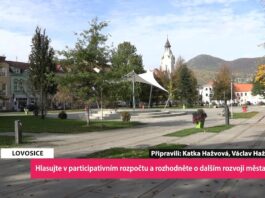 LOVOSICE: Hlasujte v participativním rozpočtu a rozhodněte o dalším rozvoji města