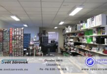 Svět žárovek v Litoměřicích  – vše, co svítí, na e-shopu i v prodejně (reklamní reportáž)