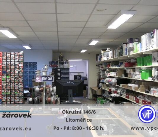 Svět žárovek v Litoměřicích  – vše, co svítí, na e-shopu i v prodejně (reklamní reportáž)