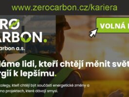 VOLNÁ MÍSTA: Společnost ZERO Carbon přijme strojníky, inženýry, manažery, stavbyvedoucí a další odborníky