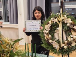 Zlato v barvě roku! Lovosická studentka Viktorie Vintrová ovládla prestižní floristickou soutěž