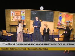 LITOMĚŘICE: Divadlo Karla Hynka Máchy vyprodala a rozesmála Úča, která musí pryč