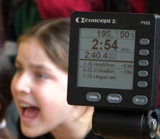 LITOMĚŘICE: Litoměřické školy poměřily síly na veslařských trenažerech