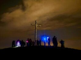 Magický večer na Radobýlu: Keltský telegraf po letech opět propojil České středohoří