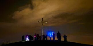 Magický večer na Radobýlu: Keltský telegraf po letech opět propojil České středohoří