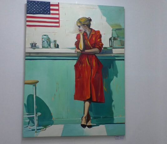 ÚŠTĚK: Vernisáž výstavy Jitky Nesnídalové v Café galerie Úštěk zpestřily písničky Divadla Semafor