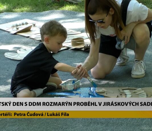 LITOMĚŘICE: Velký Dětský den s DDM Rozmarýn proběhl v Jiráskových sadech