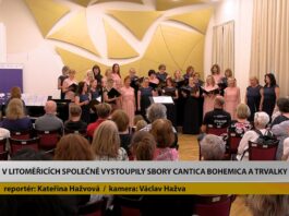 LITOMĚŘICE: Sbor Cantica Bohemica na Májový koncert pozval Trvalky z Prahy
