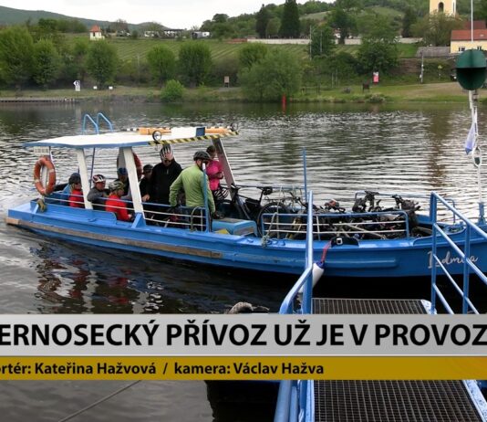 MALÉ ŽERNOSEKY: Žernosecký přívoz už je v provozu