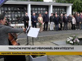 LITOMĚŘICE: Tradiční pietní akt připomněl Den vítězství