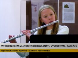 TŘEBENICE: V Muzeu českého granátu vystupovali žáci ZUŠ