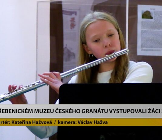 TŘEBENICE: V Muzeu českého granátu vystupovali žáci ZUŠ