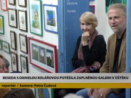 ÚŠTĚK: Beseda s Danielou Kolářovou potěšila zaplněnou galerii v Úštěku