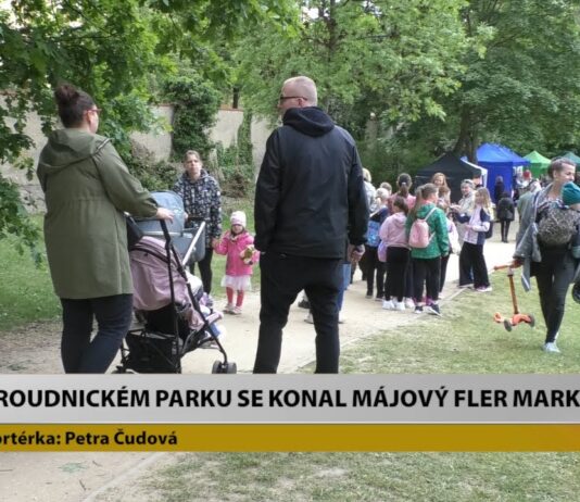 ROUDNICE N. L.: V Zámeckém parku se konal Májový Fler market