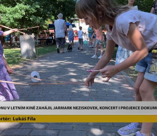 LITOMĚŘICE: Sezónu v letním kině zahájil jarmark neziskovek, koncert i projekce dokumentu