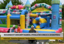 ROUDNICE N. L.: Den dětí nabídl i pouliční cirkus a diskotéku