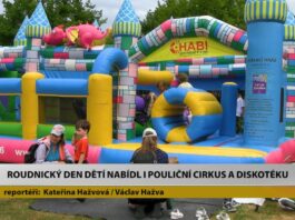 ROUDNICE N. L.: Den dětí nabídl i pouliční cirkus a diskotéku