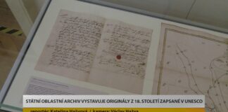 LITOMĚŘICE: Státní oblastní archiv vystavuje originály z 18. století zapsané v UNESCO