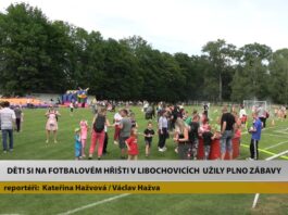 LIBOCHOVICE: Děti si na fotbalovém hřišti užily plno zábavy