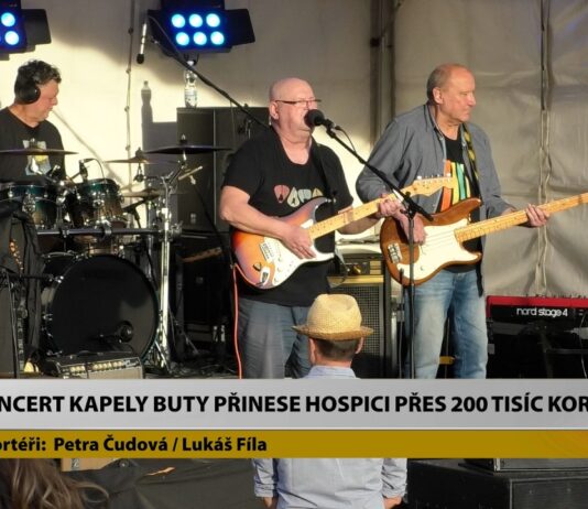LITOMĚŘICE: Koncert kapely Buty přinese hospici přes 200 tisíc korun
