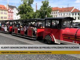 TEREZÍN: Klienti SeniorCentra Senevida se projeli vyhlídkovým vláčkem