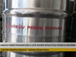 MLÉKOJEDY: Hákův parní pivovar Vás v létě osvěží spoustou pivních novinek
