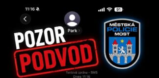 MOST: Městská policie varuje před podvodnými SMS o nedoplatku za parkování