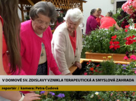 LITOMĚŘICE: V Domově sv. Zdislavy vznikla terapeutická a smyslová zahrada
