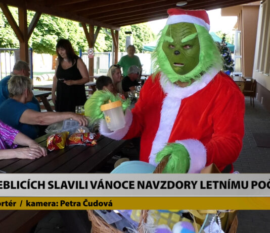 KEBLICE: V Keblicích slavili Vánoce navzdory letnímu počasí