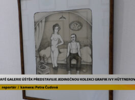 ÚŠTĚK: Café galerie Úštěk představuje jedinečnou kolekci grafik Ivy Hüttnerové