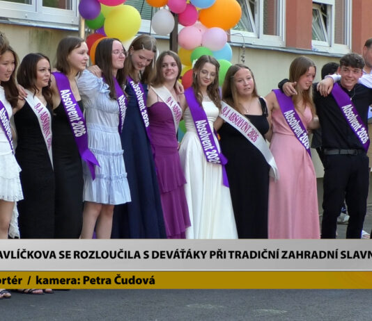 LITOMĚŘICE: ZŠ Havlíčkova se rozloučila s deváťáky při tradiční zahradní slavnosti