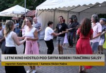 LITOMĚŘICE: Letní kino hostilo pod širým nebem i tančírnu salsy