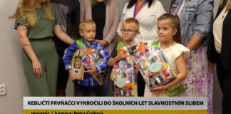 KEBLICE: Kebličtí prvňáčci vykročili do školních let slavnostním slibem